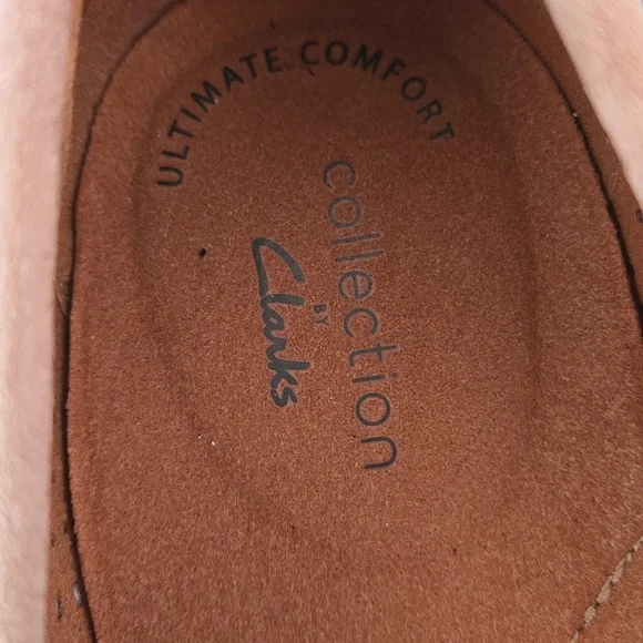 Clarks Collection Trish Calla Sand Suede Loafers - Picture 3 of 10